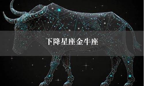 下降星座金牛座-下降星座金牛座第七宫